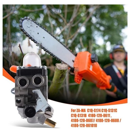 Geschikt voor Carburateur voor Stihl C1Q-S174 FS90 FS90R HT101 FS100 KM110R KM130 van HURI — afbeelding 2