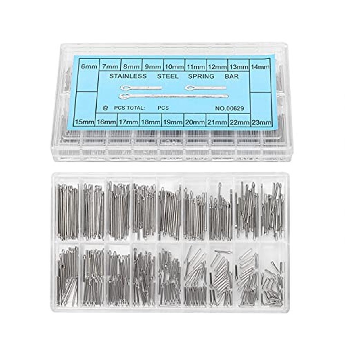Dailygoods - Set van 360 Horloge Band Link Splitpennen voor Reparatie