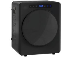 Mini Afzuig Luchtdroger – RVS en ABS Behuizing – 49 x 43 x 61 cm – Compacte Ventilatie / Droog Unit voor Lucht en Omgeving – Zwart