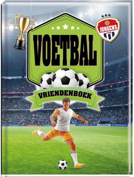 Vriendenboek - Voetbal - Jongens