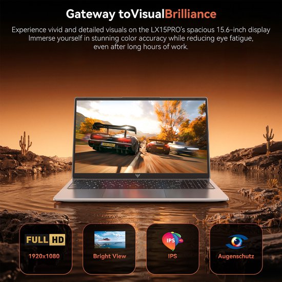 Acemagic AMD laptop 2025 - Ryzen 7 5000 Series - 16GB RAM - 512GB SSD ...