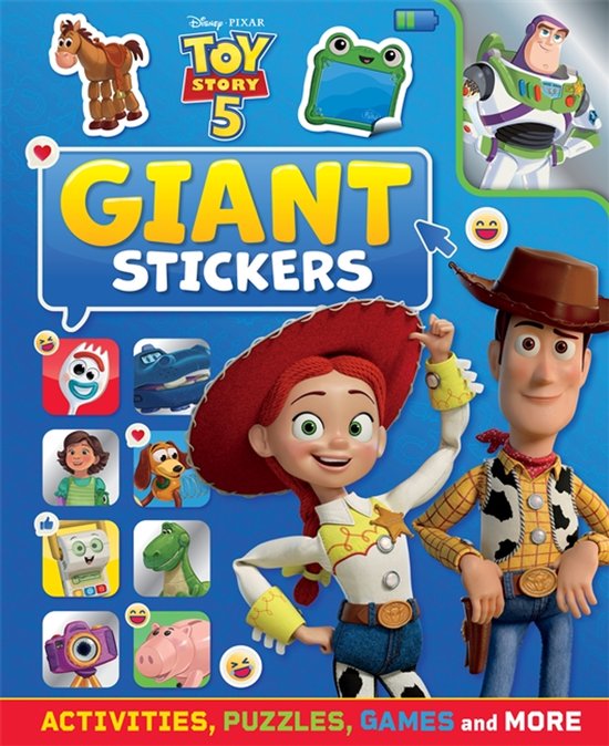 Disney Pixar Toy Story 5: Giant Stickers - cover
