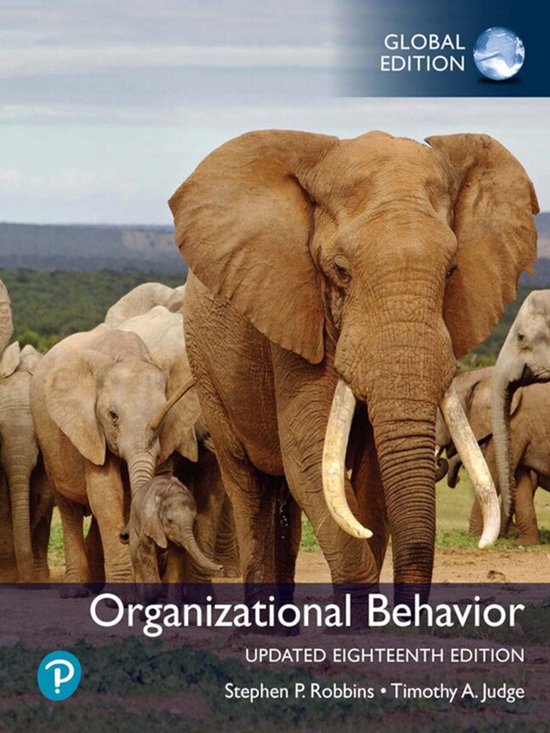 Organizational Behavior, Updated Global Edition - cover