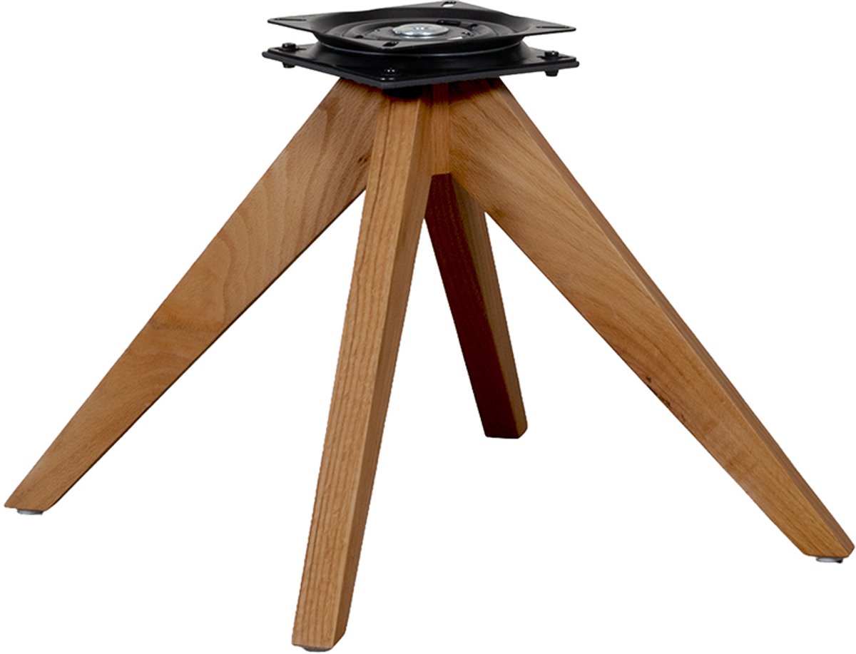 LABEL51 The Chair Studio Eetkamerstoel - Bruin - Eiken - One Size - Stoel