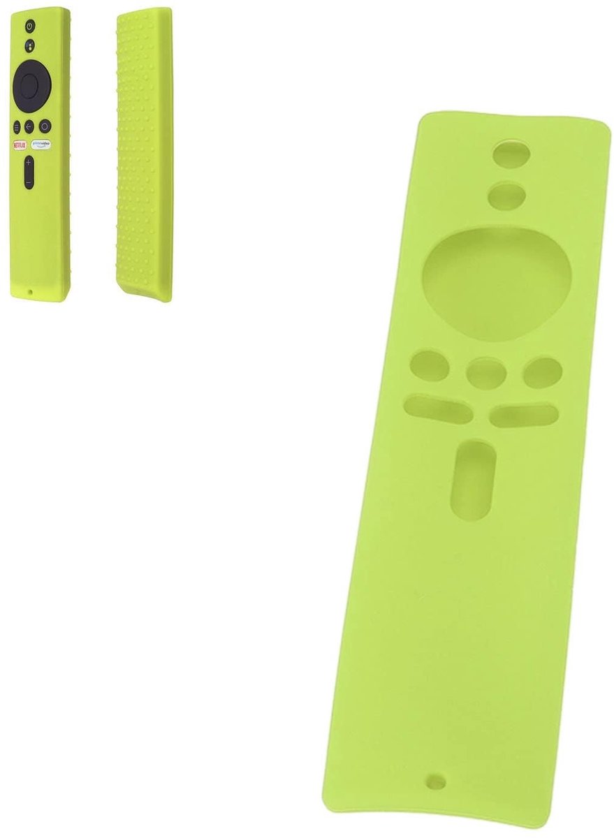 Siliconen Afstandsbediening Beschermhoes voor Xiaomi Mi Box S & Mi TV Stick - Luminous Groen