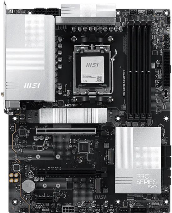 MSI PRO X870E-S EVO WIFI X870E Socket AM5 ATX