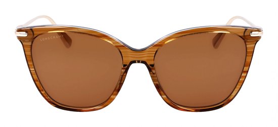 Longchamp LO757S Striped brown 55/17/145 WOMAN Zonnebrillen van Longchamp — afbeelding 2
