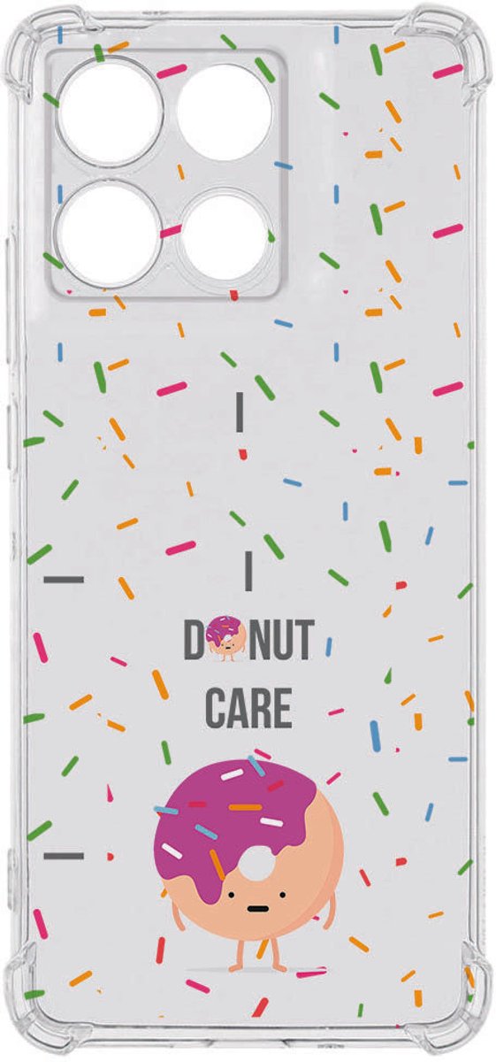TPU Telefoonhoesje Motorola Moto G56 - Donut backcover