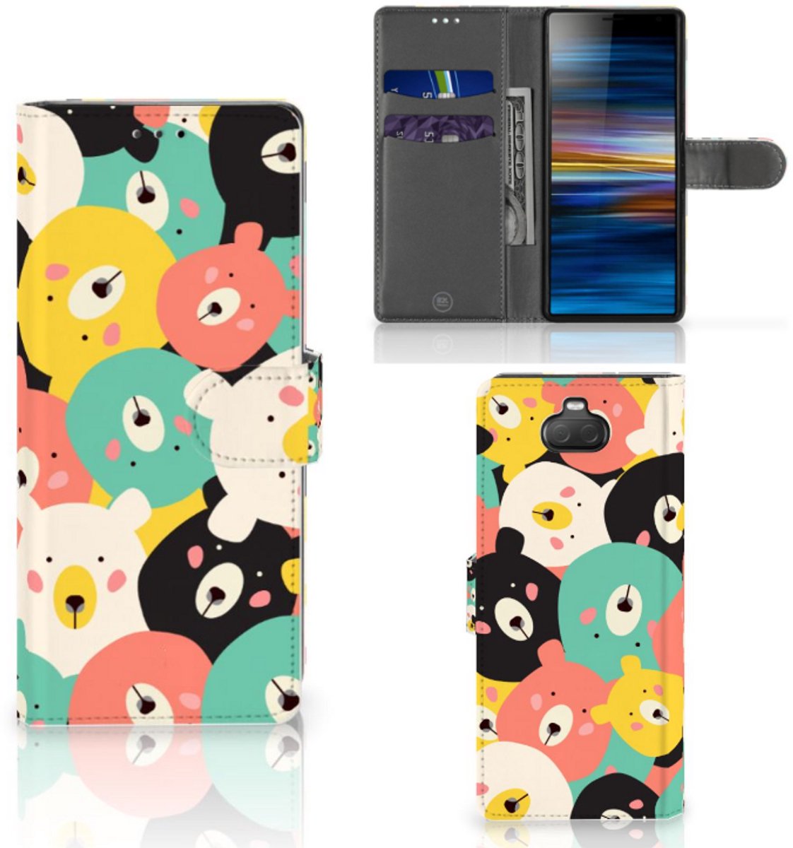 Sony Xperia 10 Leuk Hoesje Bears