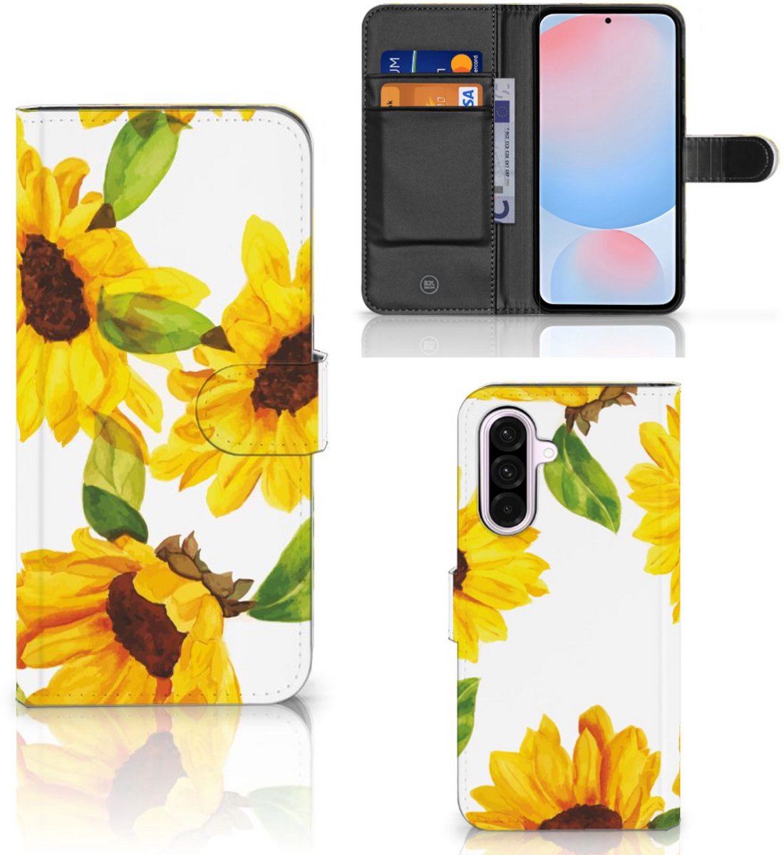 Hoesje voor Samsung Galaxy A56 Zonnebloemen