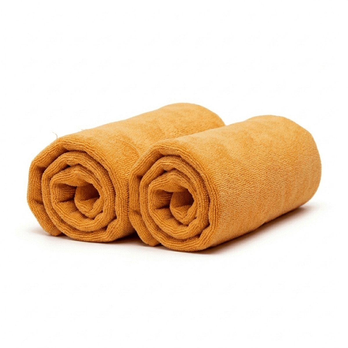 Glossio Multifunctionele Microvezel Doeken Oranje Schoonmaak Doeken voor Meerdere Doeleinden (2 stuks) - Oranje
