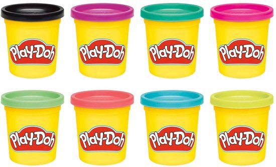 Play-Doh 8 Pack - Boetseerklei - Felle Kleuren