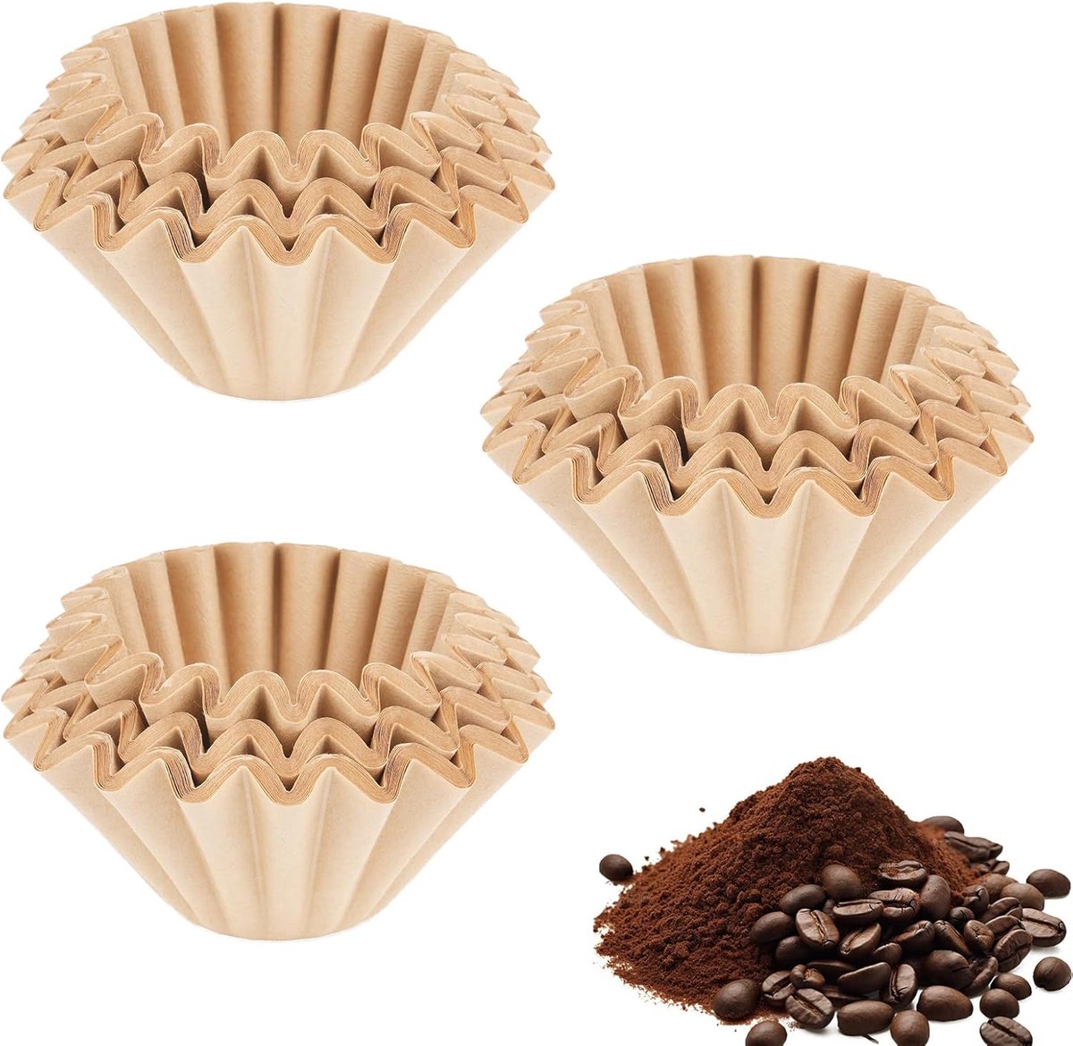 45/155 mm koffiefilterpapier druppelbeker - 150 vellen