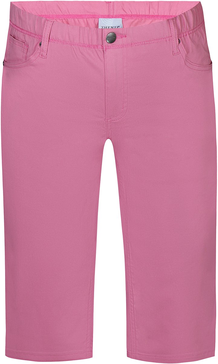 Zhenzi Twist 189 - Twist Fit Bengaline capri Pink Orchid maat 40