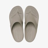 Crocs Kadee Wedge Flip dames slippers beige - Maat 37/38