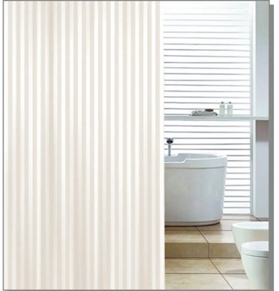 Douchegordijn Beige Zwart Streep Douchegordijn Haken Douchegordijnen Schimmelbestendig Douchegordijnen Sneldrogende Badkamer Gordijnen Badkamer Decor Wasbare Natte Kamer Douchegordijn 180x200cm Douchegordijn Beige Zwart Streep Douchegordijn Haken Douchegordijnen Schimmelbestendig Douchegordijnen Sneldrogende Badkamer Gordijnen Badkamer Decor Wasbare Natte Kamer Douchegordijn 180x200cm
