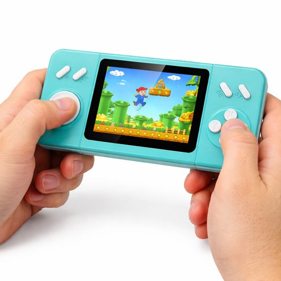 Retro Game Console – Handheld Spelcomputer voor kinderen – Gameboy – Reisspeelgoed – LCD-kleurenscherm – 266 Games