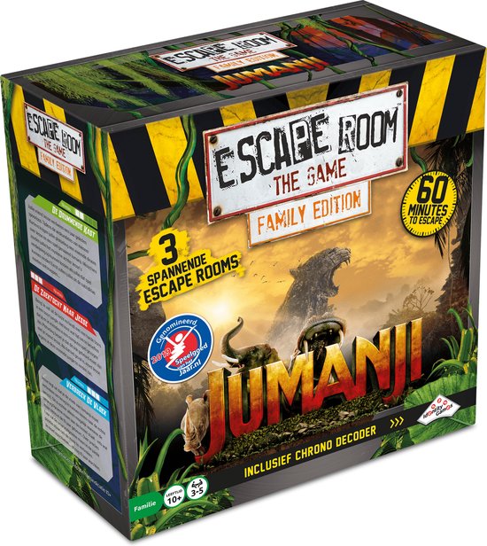 Escape Room The Game Jumanji Familie Editie – Breinbreker