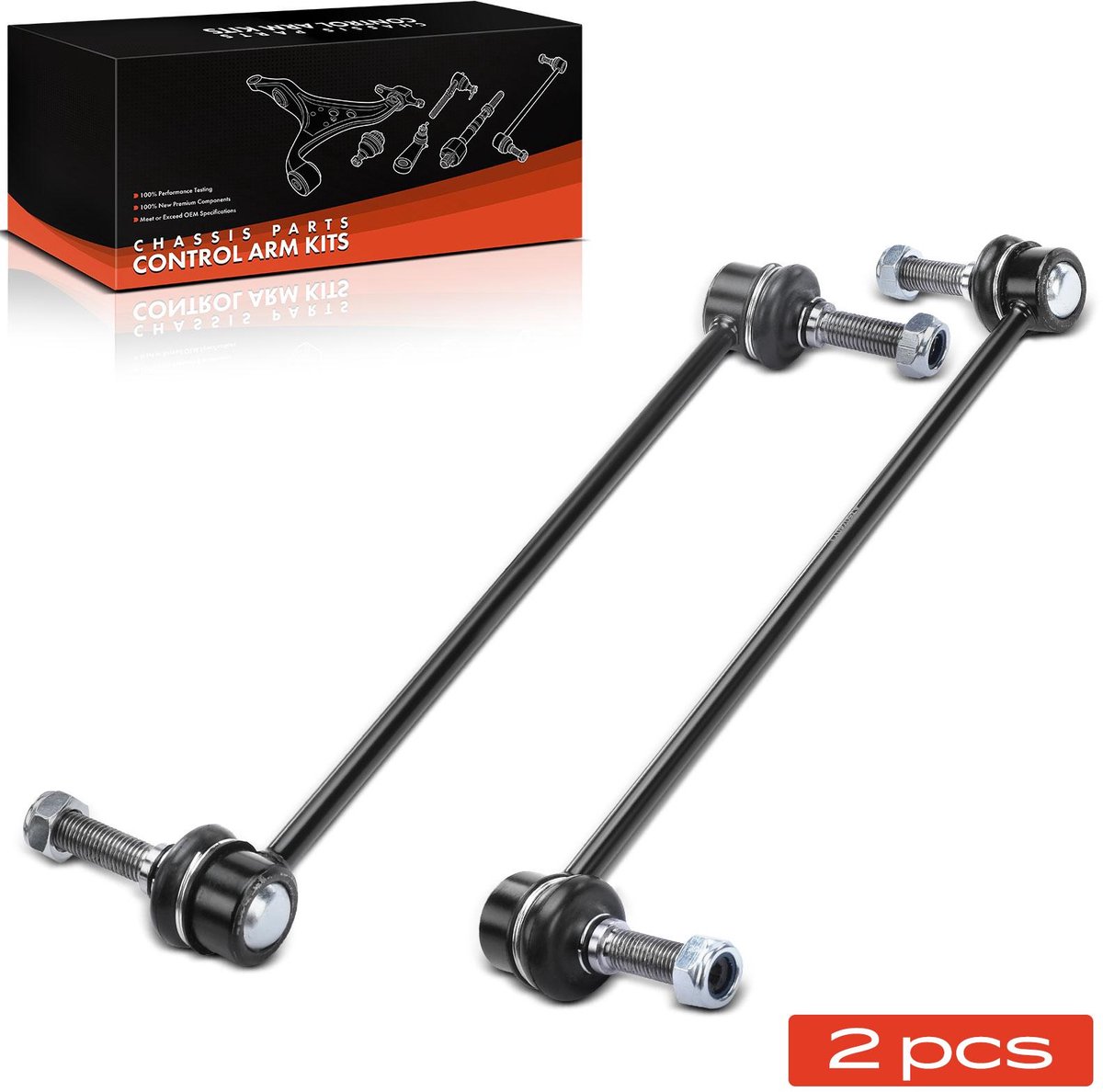Frankberg 2x stabilisatorstang vooras links rechts voor FORD