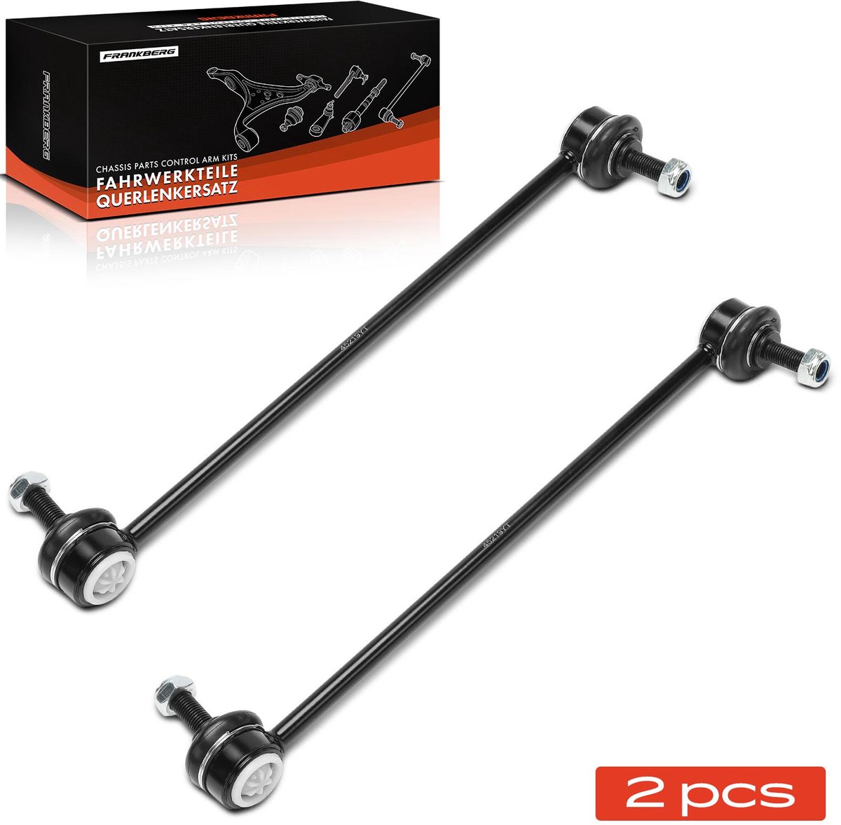 Frankberg 2x stabilisatorstang vooras links rechts voor Opel