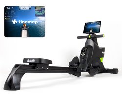 VirtuFit Semi-Pro Roeimachine - Ergometer - Magnetische Weerstand - 34 Programma's - Hartslagfunctie - Stil & Opklapbaar - Kinomap & FitShow - Roeitrainer - Roeiapparaat