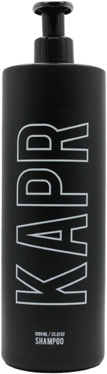 KAPR Shampoo 1000ml – Shampoo Mannen – Professionele Shampoo – Frisse Geur – Grootverpakking – Alle Haartypes