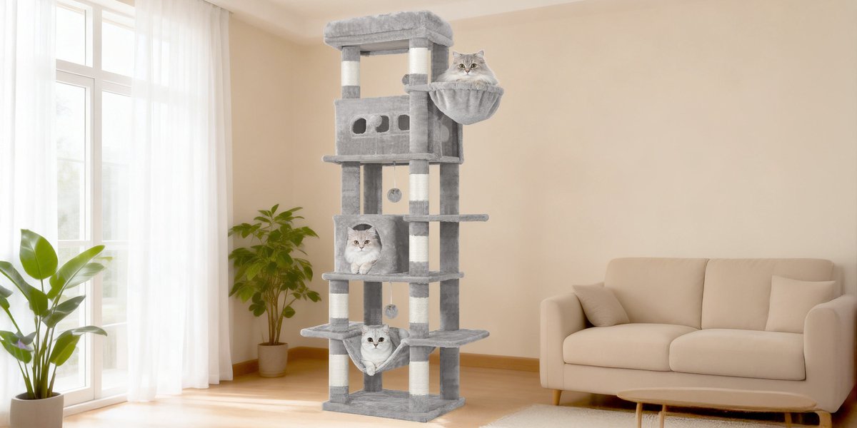 Jensaro Krabpaal Katten - Kattenboom Groot thumbnail 6