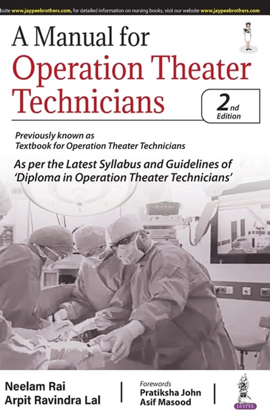 A Manual for Operation Theater Technicians - cover