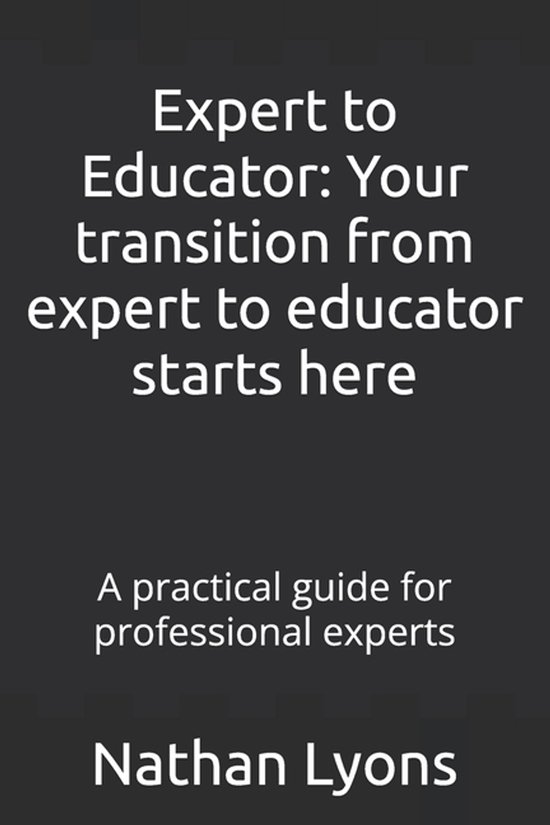 Expert to Educator - cover