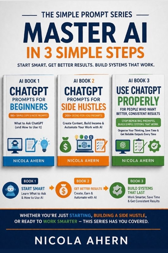 AI Book Series: ChatGPT Prompts and Creative Mastery- Comple ... - cover