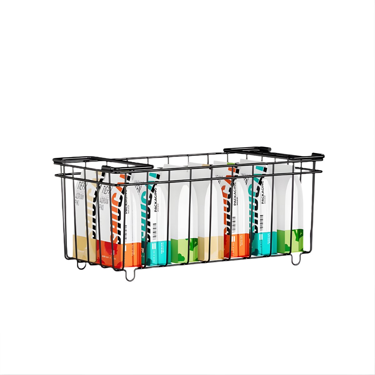 Diepvries Organizer Set 4 Stuks - Uitbreidbaar & Stapelbaar - Voor Vriezer Opslag