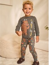 Next - Jongens - Knuffelpyjama met gelicentieerde print - Grijs