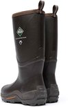 Bruine Muck Boot Wetland Pro laarzen, met logo.