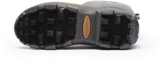 Zool van bruine Muck Boot Wetland Pro laarzen.