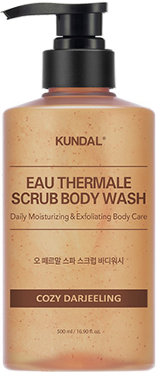 Kundal Scrub Body Wash 500ml Cozy Darjeeling