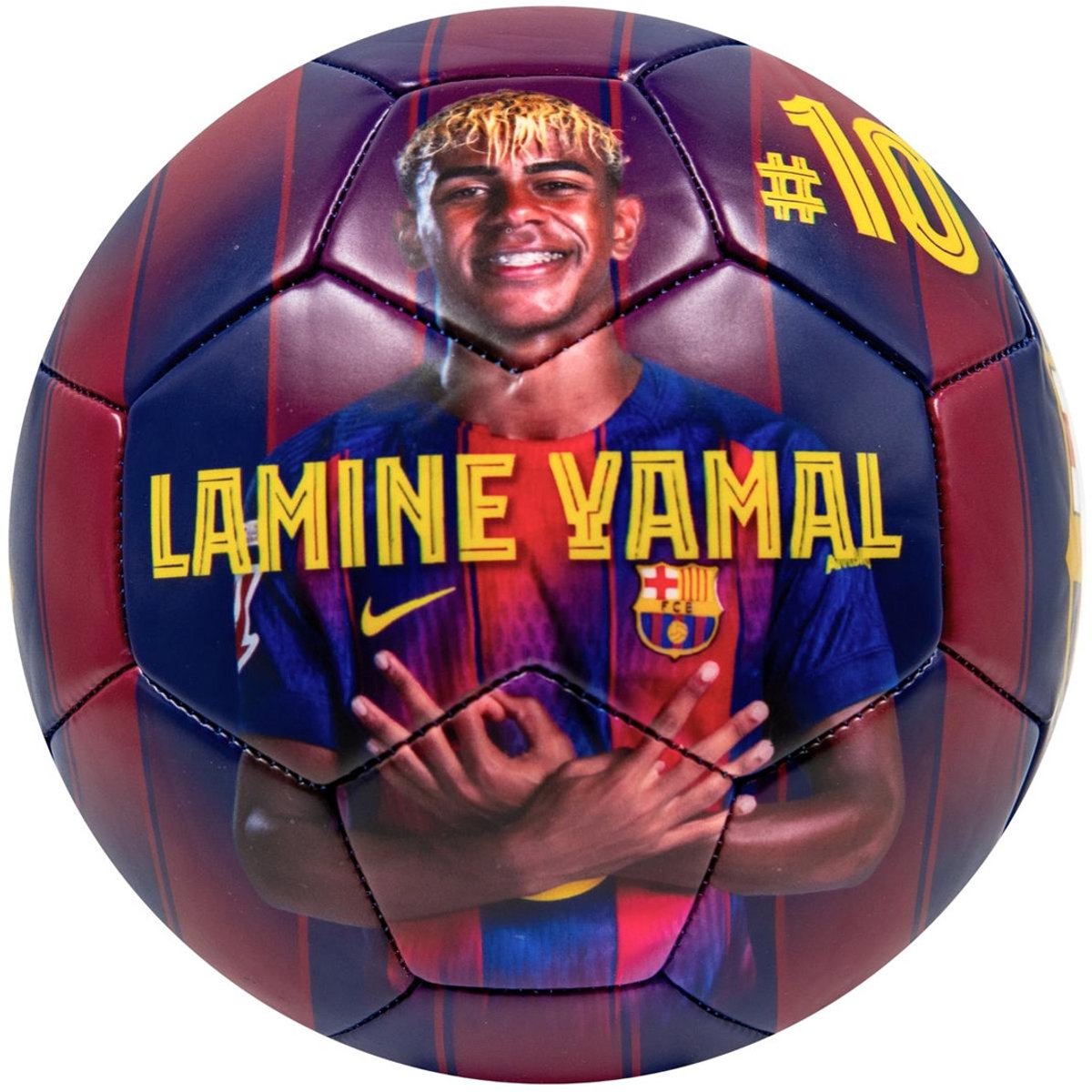 FC Barcelona bal Lamine Yamal #10 - Maat 5