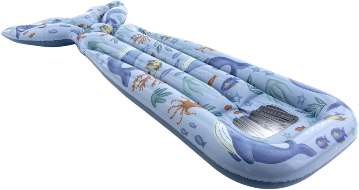 Rubo Toys little dutch ocean world luchtbed met staart blauw