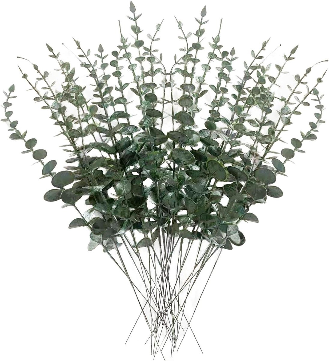 Kunstmatige Eucalyptusstengels - Nep Eucalyptus Bladeren - Bloemstukken Maken - Realistisc