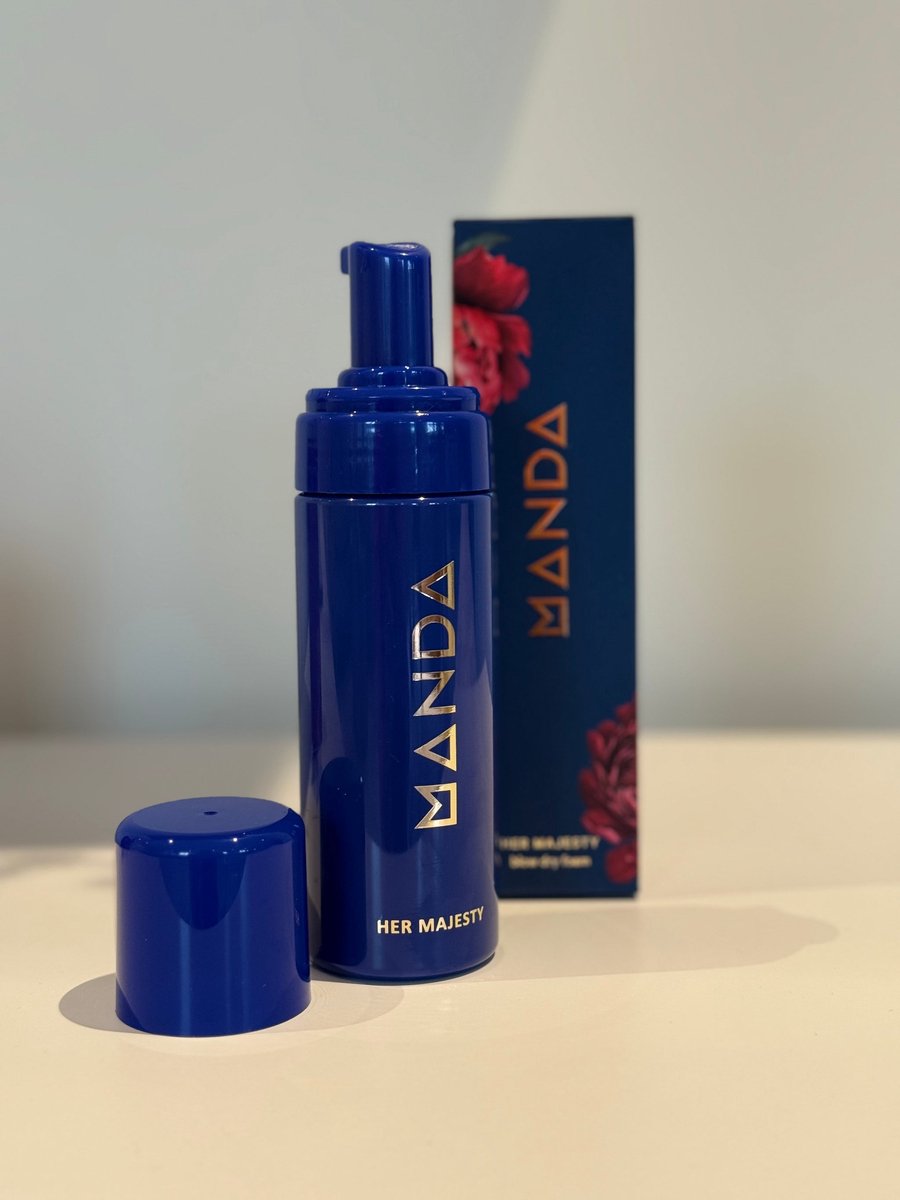 MANDA Her Majesty - Blow Dry Foam - 150 ml