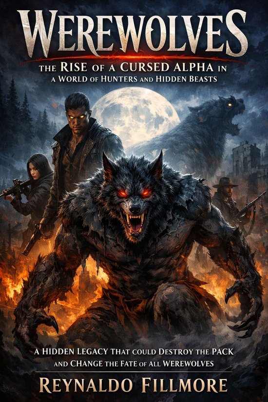 Werewolves: The Rise of a Cursed Alpha in a World of Hunters ... - cover