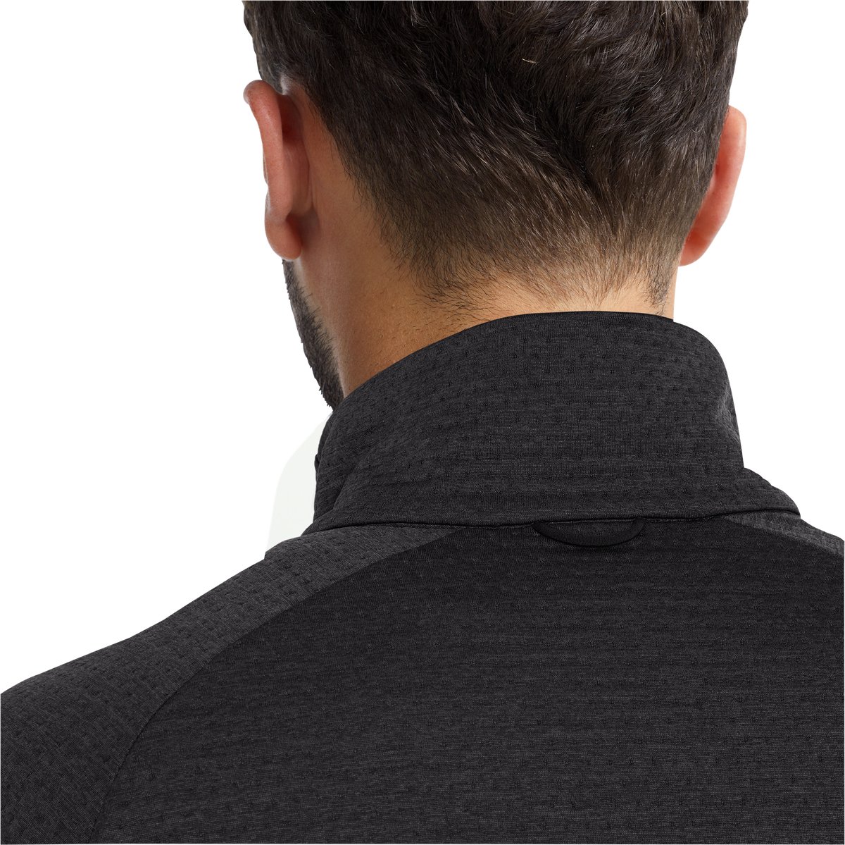 Jack Wolfskin Anytrail Fleecejack Heren Heren Lange rits fleece Zwart