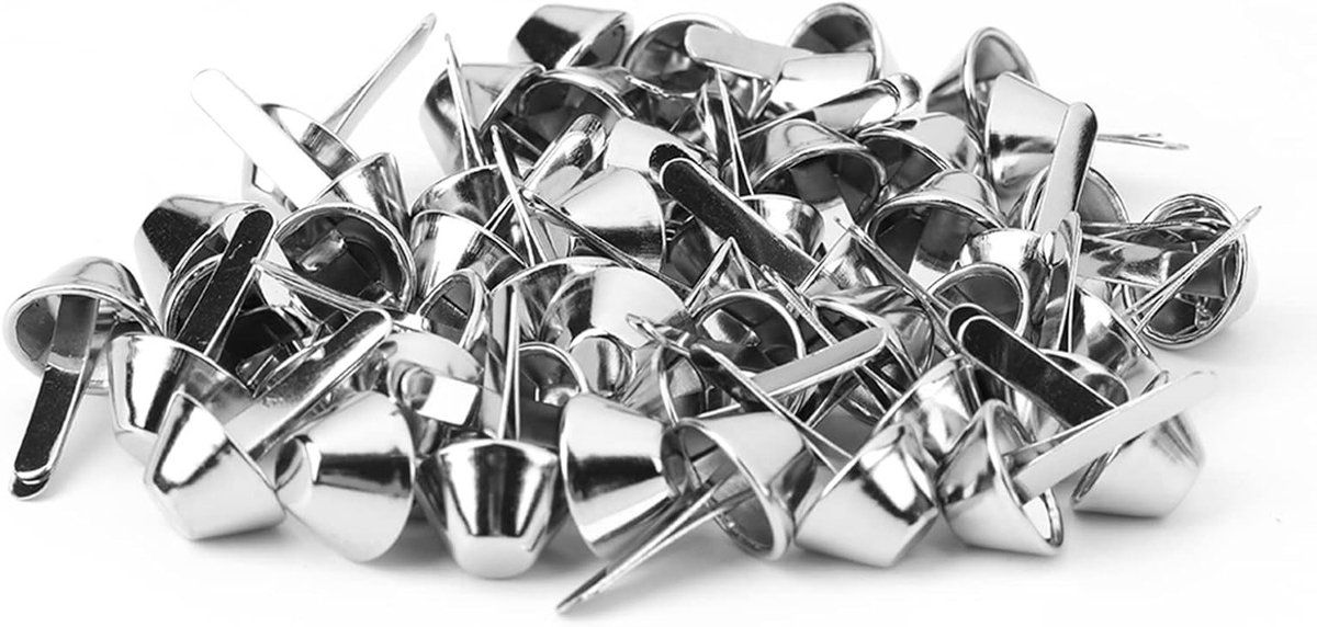 50 Stuks Tas Voetjes en Onderkant Nagels voor Handtassen - Leerbewerking en Rivets (10mm)