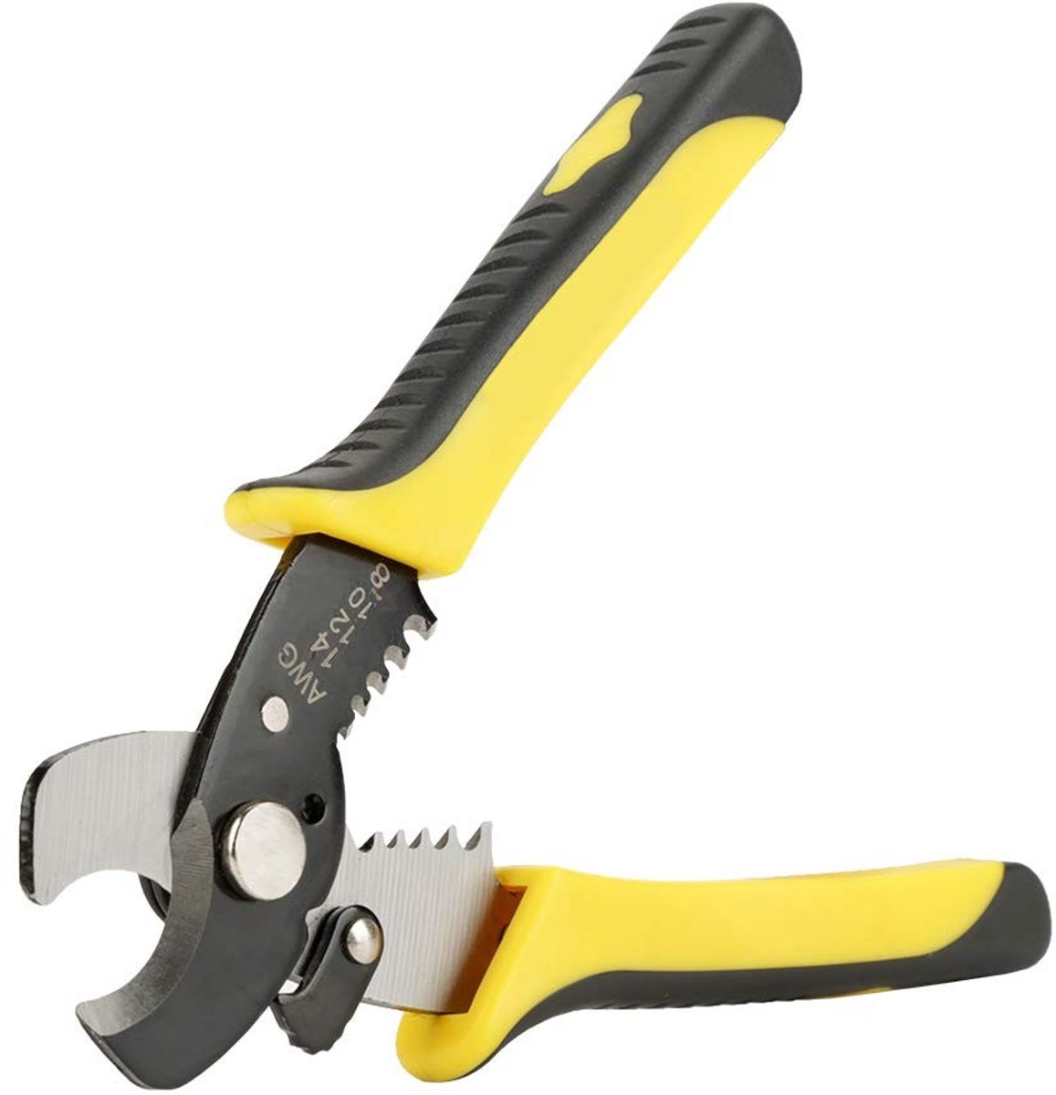 Wytino RT-6065 2-in-1 Draadknipper en Stripper - Ergonomische TPR Handgreep
