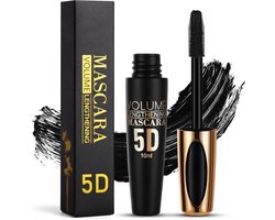 MAXFINE | Zwarte Mascara | Verlengende Mascara | Waterproof Mascara | Volume Mascara | Lengte Mascara | Mascara voor langere wimpers | Tube Mascara | Tubing Mascara | Volum Express Magnum | Waterproof Mascara | 5D Technologie | Zwart