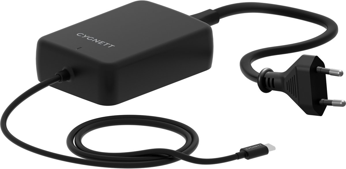 Cygnett PowerMaxx 140W GaN USB-C Laptop Charger - Zwart