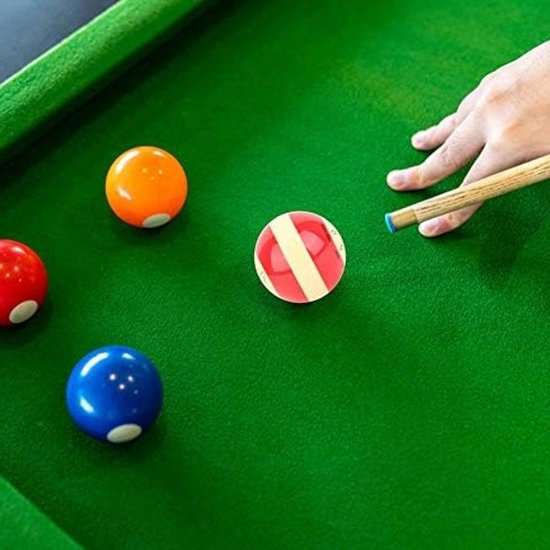 Biljartkeu Oefentraining - Draagbaar Accessoire - Slijtvast Harsmateriaal - Lichtgewicht - Geschikt voor Amerika Pool 8 Ball - Verbeter je Biljartvaardigheden - Speelbal — afbeelding 5