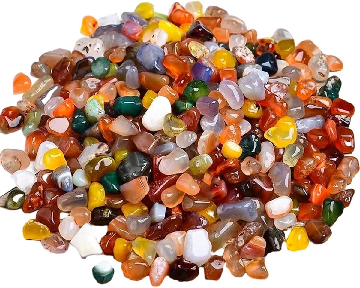 Natuurlijke grind 200 g, decoratief zand voor bloempotten, aquariums, marmerdecoratie en tuinvloeren