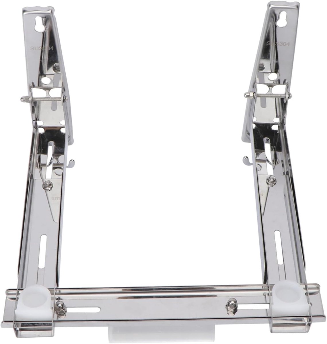 Magnetron Ovenrek - Keuken Opberger - Ruimte Besparen - Intrekbaar Ontwerp - 56.5x40cm - Zilver