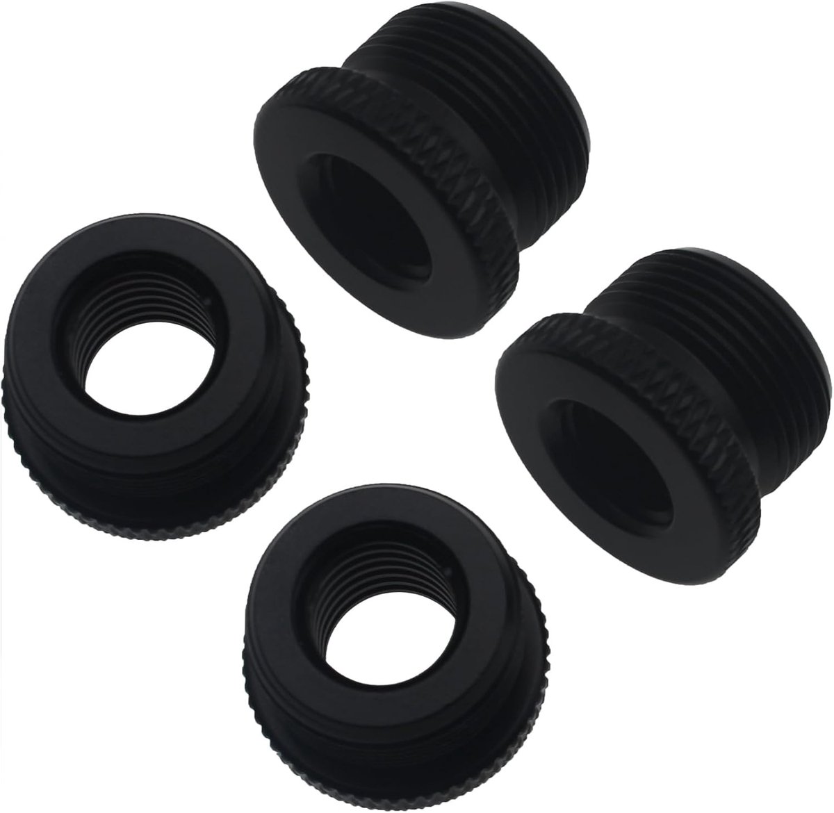 Adapter 3/8 inch naar 5/8 inch voor camera statief en microfoonstandaard - zwart
