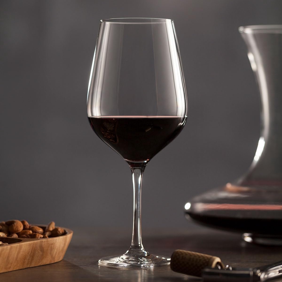 Grote Bordeaux Wijnglazen 893 ml - Sterk en Kristalhelder Glas